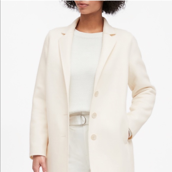Banana Republic Jackets & Blazers - Unlined Double-Faced Topcoat